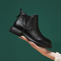 欧利萨斯 2025年秋季英伦风经典短筒切尔西靴子女靴子女鞋