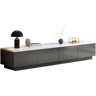 米客米家 电视柜落地2024客厅家用小户型靠墙储物柜一体茶几电视柜组合