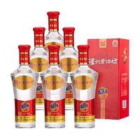 泸州老窖 泸州老酒坊V3 浓香型白酒春节送礼宴请自饮 500ml*6瓶