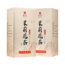 衡峰 广西横县产茉莉花茶茉莉绿茶 花香四溢 2026新茶叶 罐装送礼袋 100克*2罐