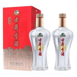 古井贡酒 浓香型白酒经典50度500ml×2瓶 送礼袋