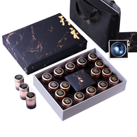 武夷智理 茶叶礼盒 金骏眉红茶小种+大红袍 小金罐装16罐218g父亲节