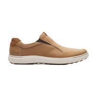 其乐(Clarks)Mapstone Step男鞋商务休闲鞋皮鞋套脚一脚蹬轻便缓震26176890 Sand 12=46码
