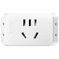 公牛插座转换器插头 无线插排usb 多功能插座/大功率空调热水器/一转多保护门/ 扩展转换器 【一转三|无开关|迷你】GN-A221