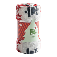 京东京造 法兰绒加厚毛毯 卡其色 180*200cm