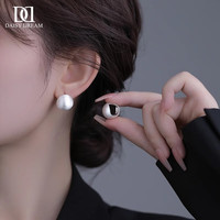 移动端、京东百亿补贴：Daisy dream 925银针拉丝圆球耳钉 银色磨砂圆球