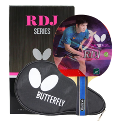 Butterfly RDJD5 横拍 5层纯木阿尤斯反胶 乒乓球拍