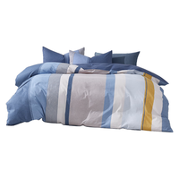 水星家纺40支精梳棉印花被套单件 100%纯棉被罩全棉宿舍酒店居家被子套 倾城江枫全棉印花被套 200x230cm