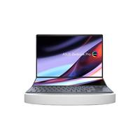 ASUS 华硕 灵耀X双屏Pro 2022款 十二代酷睿版 14.5英寸 游戏本 黑色(酷睿i7-12700H、RTX 3050Ti 4G、16GB、1TB SSD、2.8K、OLED、120Hz)