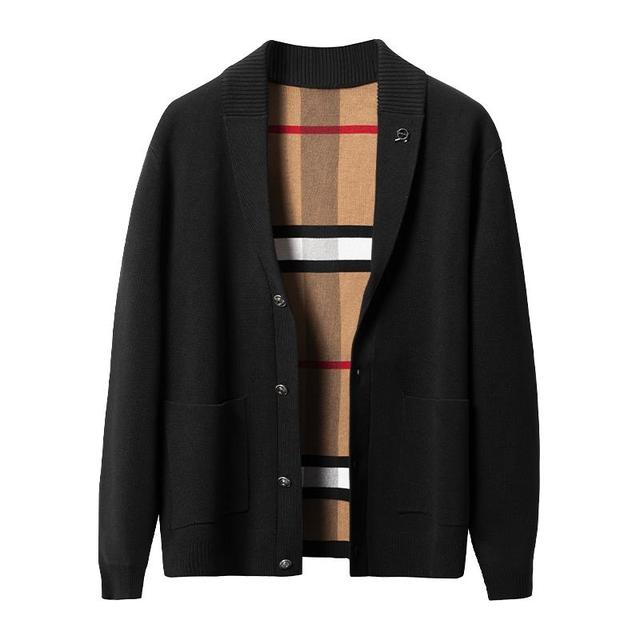 今日必买：FIRS 杉杉 男子螺纹毛线领针织开衫