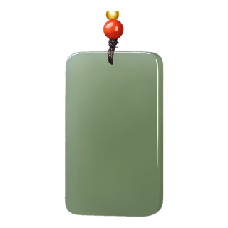 净心石 38节礼物 和田玉无事牌 约42*25mm