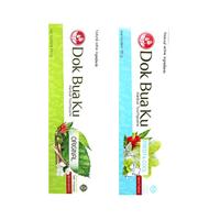 泰国双莲草本牙膏清洁牙黄牙渍清新去口气口臭护龈健齿150g