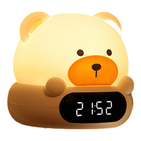 大头人（datouren）小夜灯婴儿卧室床头灯喂奶夜灯氛围伴睡硅胶灯儿童小