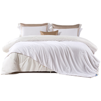 富安娜 FUANNA 100%新西兰羊毛蚕丝二合一子母被芯四季通用秋冬被子 蚕丝羊毛二合一被 203*229cm