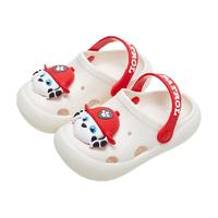 优调 汪汪队儿童凉鞋女孩阿奇卡通洞洞鞋男宝宝软底防滑包头沙滩鞋