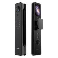 博世 智能门锁掌静脉3D人脸识别猫眼大屏远程视频指纹密码入户门电子锁