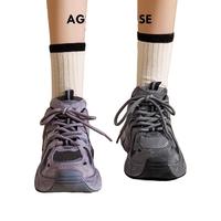 奥古狮登老爹鞋女2025春季厚底百搭ins运动鞋男