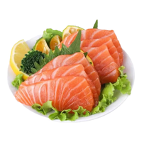 慧鲜森 新疆三文鱼中段 去皮整块切片刺身寿司生鱼片 冷冻冰鲜即食生鲜 中段整块 1200g 【400g*3盒】