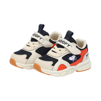 SNOOPY 史努比 S111A3956 男童休闲运动鞋 深蓝米 26码