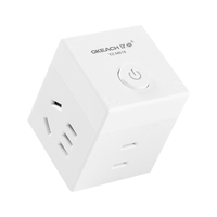 OKEACH 亿卓 五面无线魔方插座 YZ-M618白色