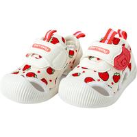 2025夏季男女宝宝凉鞋婴幼儿童学步鞋柔软舒适镂空包头休闲沙滩鞋