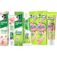 DARLIE好来(原黑人)牙膏透心爽冰桃绿茶白桃560g清新口气