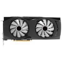 XFX 讯景 RX 580 8G 深红版 显卡 8GB 黑色