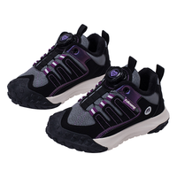 【山系户外鞋】儿童休闲户外鞋冬加绒女童棉鞋登山休闲鞋旋转纽鞋