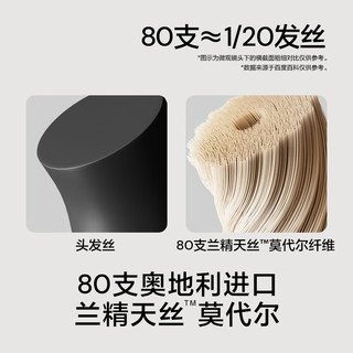 有棵树 80支莫代尔男士平角内裤 星辰灰 3条 L