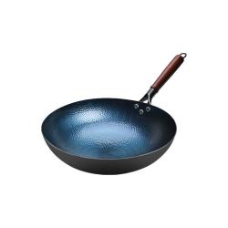 章锻 手工锻打二万锤铁锅 30cm