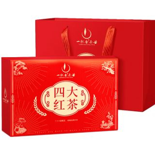 一杯香YIBEIXIANG 茶叶四大红茶组合金骏眉滇红祁门小种正山散装礼盒自己喝400g
