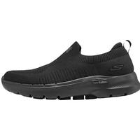 Skechers斯凯奇GO WALK 6 健步鞋男鞋一脚蹬秋季网面透气运动鞋子