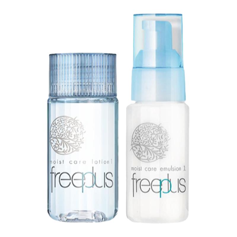 芙丽芳丝 freeplus 保湿清爽柔润化妆水80ml乳液50ml补水护肤套装