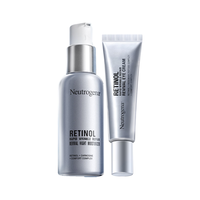 露得清 Neutrogena第二代维A醇抗皱修护赋活套装 早C晚A淡纹紧致 护肤品套装化妆品