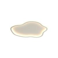 索亚达 suoyada）卧室灯云朵led吸顶灯现代简约创意北欧儿童房间过道阳台灯具 白色30CM-三色