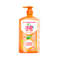 【金龙鱼】洁劲100阳光鲜橙洗洁精食品用可洗宝宝餐具植物洗