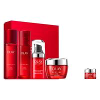 OLAY 玉兰油 塑颜金纯护肤套装 (精华水150ml+精华乳液100ml+面霜50g+弹力眼霜15ml)