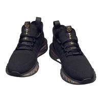 Fitti Pahris轻奢品牌男鞋2024夏季网面鞋男透气防臭休闲鞋男运动鞋子男 黑色【品牌男鞋】 42