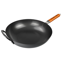 PEARL LIFE 珍珠生活 GP-57 炒锅(33cm、不粘、无涂层、铁)