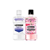 李施德林 绿茶防蛀漱口水果味零酒精减少细菌清新口气店500ml