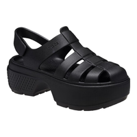 卡骆驰crocs刘雨昕同款雪屋凉鞋女鞋户外休闲鞋|209938 黑色-001 37/38(230mm)