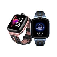 xun 小寻 MAXPro 智能手表 45mm 黑色 极光蓝硅胶表带(北斗、GPS、NFC)