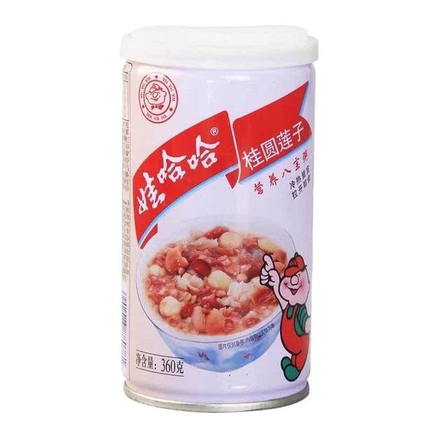 娃哈哈 桂圆莲子八宝粥360g*12罐