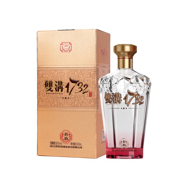  双沟 浓香型白酒  单瓶装 52%vol 500ml