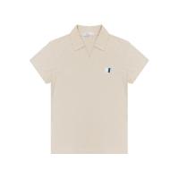班尼路 女士POLO衫 短袖 宽松显瘦 S码 白色