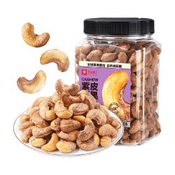 良品铺子 越南带皮腰果仁400g