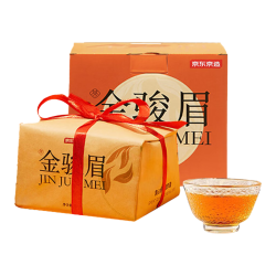 京东京造 金骏眉红茶武夷山蜜香小种正山茶叶200g 自饮办公送礼下午茶