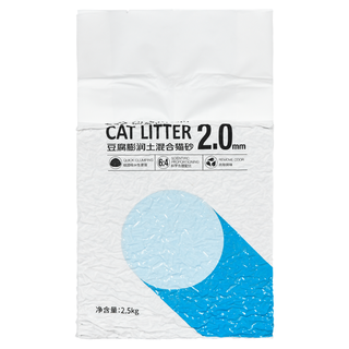 RUIMENGDI 瑞梦迪 豆腐膨润土混合猫砂 2.5kg*2包