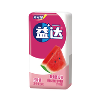 益达 木糖醇 无糖口香糖 奔涌西瓜味54g20片 口气清新糖 休闲零食糖果