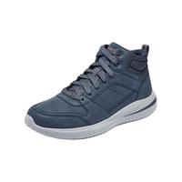 SKECHERS 斯凯奇 冬季男士耐磨透气简约休闲靴894262 海军蓝色/NVY 41.00